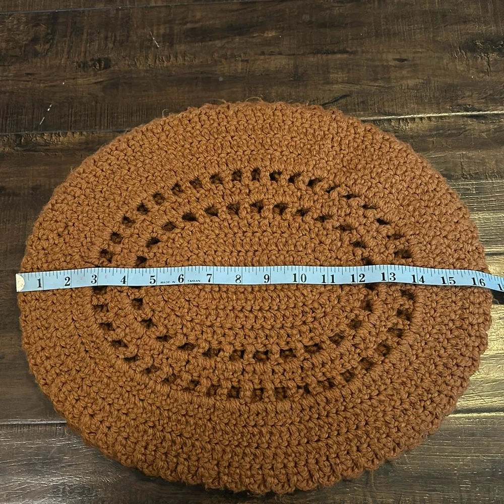 Boho Crocheted Set of 4 Placemats - Picture 3 of 4